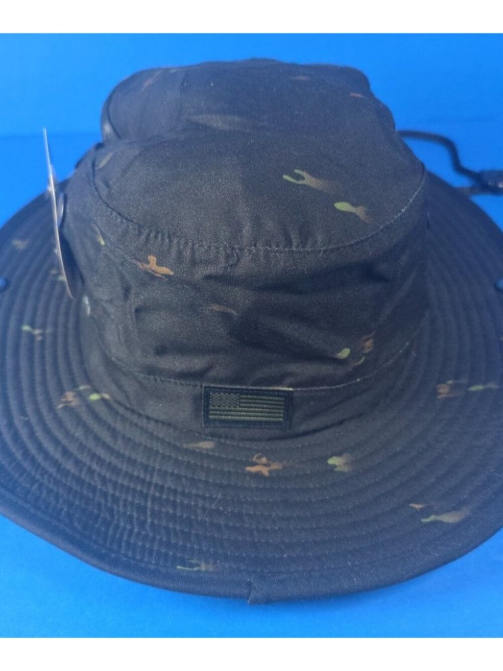 LSU Tigers Bucket Hat OHT Top of the World Camo American Flag - Picture 4 of 10